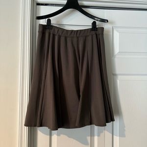EUC Grace Elements brown swing skirt